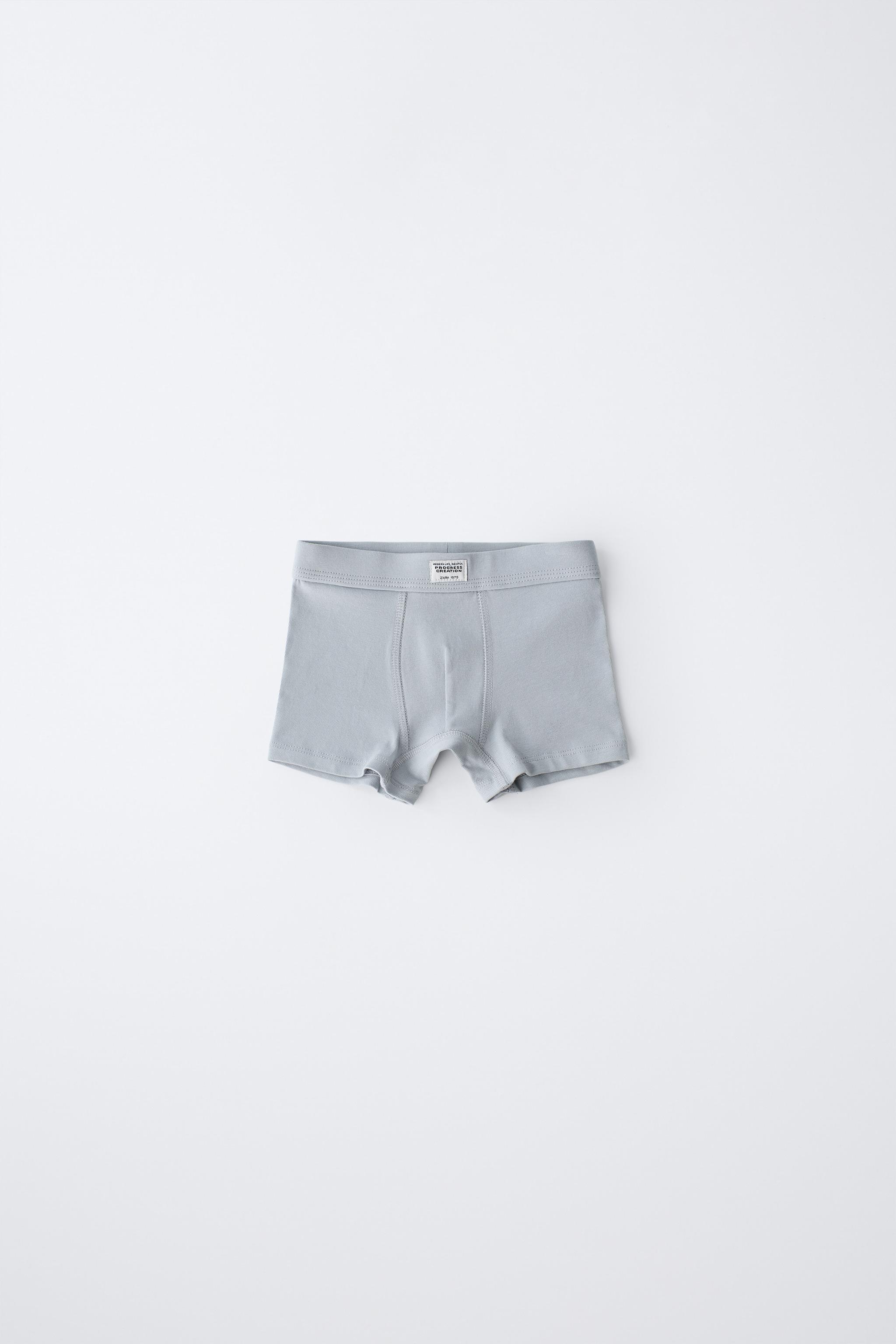 2-6 YEARS/ FIVE-PACK OF LABEL BOXERS